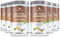 LINEAVI Aktivkost Diät Shake Schokolade, 6x500g, Abnehm Shake mit angenehmen Geschmack, Mahlzeitenersatz aus Soja-, Erbsen-, Reis- und Molken Eiweiß, laktose- und glutenfrei