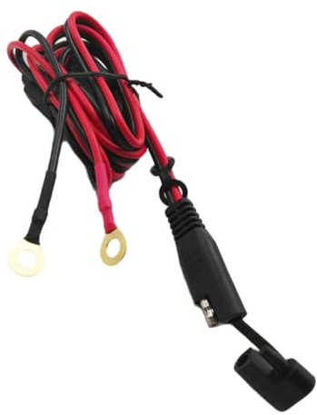 VALICLUD Sae round Terminal Charging Cable for Motorcycle Battery Power Line Sae Connectors for Solar Panel Power Cable Battery Connect for Motorcycle Circuit