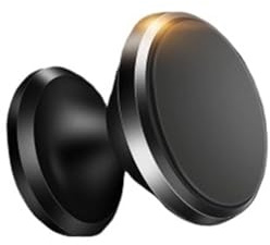 Magnetiskt Sugande Biltelefonfäste Luftutlopp Magnetspänne Typ Universal Multifunktionell Självhäftande(Snap type Black)