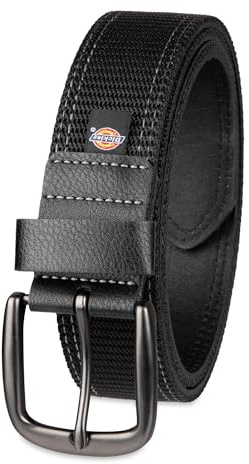 Dickies Men's Genuine Leather Work Casual Belt