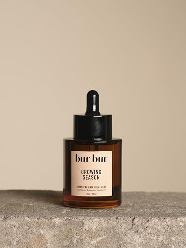 BUR BUR Growing Season Hair Growth And Repair Oil | With Burdock, Nettle Oil and Vitamin C for Visibly Fuller, Stronger and Shinier Hair.