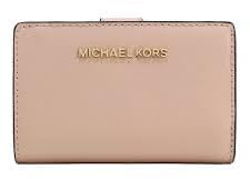 Michael Kors Jet Set Voyage Bifold Porte-monnaie Zip, rose