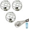 SNAIL GARDEN 3 Pcs Shaker Balls, Stainless Steel Whisk Ball,Protein Mixing Ball,Double Ball Structure Mixing Ball for Balloon Whisk,Shaker Bottle Ball,Mixball for Shaking Liquid,Mixing Eggs