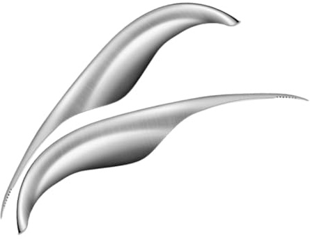 Alipis 2 piezas Pelador de Gambas Acero Inoxidable Removedor de Líneas de Ergonómico Herramienta Compacta y Antideslizante para Cocina