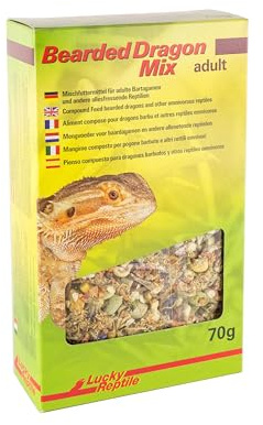 Lucky Reptile Bearded Dragon Mix Adult, confezione da 1 (1 x 70 g)