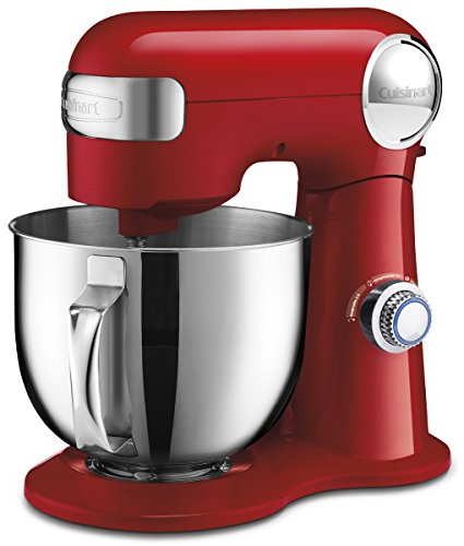 CUISINART SM-50R Precision Master 5.5 Qt (5.2L) Stand Mixer, Red