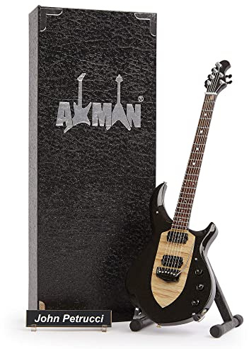 John P : Majesty Music Man - Replica di chitarra in miniatura - Regali musicali - Scala ornamentale fatta a mano 1/4