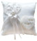 TARTIERY Coussin D’alliances, Porteur Oreiller Anneau Rustique Mariage, Blanc Romantique Wedding Rose Anneau Box Rose Coeur Favors Wedding Ring Oreiller 2020 cm