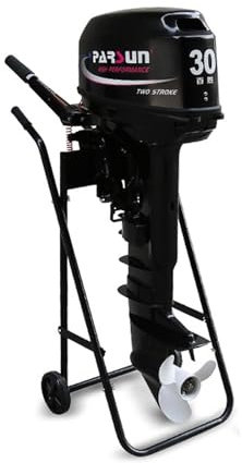 soudesileim utombordsstativ, utombordsmotor transportvagn, 70 kg lastkapacitet, 47 x 40 x 89,5 cm handvagn vikbar, transporthjälp med hjul