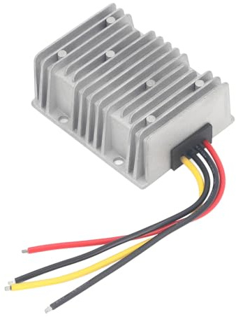 DC 12V 24V to 48V Boost Converter, Waterproof 10A 480W Step Up Voltage Regulator Module, Power Adapter Voltage Booster Power Supply Voltage Transformer for Car Boat