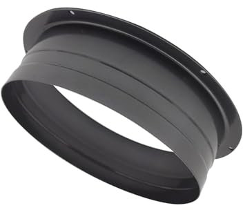 Folpus Bride de Raccordement de Conduit de Ventilation TZ-160 pour Refroidir Un Conduit Droit