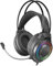 Mars Gaming MH124, Auriculares Gaming FRGB Rainbow, Diseño Ergonómico, Micrófono Flexible, Control de Volumen, Windows, Linux, Mac, PS4, PS5, Xbox One, Xbox Series X|S, Switch, Switch 2, Negro