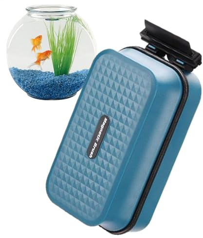 Spazzola Magnetica Del Serbatoio Di Pesce - Magnete Galleggiante Alghe Scraper Alifber Scurpor | Forte Magnetico Pesce Acquario Cleaner Spazzole Per La Pulizia Delle Alghe