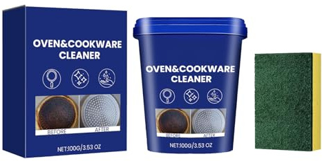 KOAHDE Powerful Cookware Derusting Cleaning Paste,Stainless Steel Cleaner,100G,1PC,3 in 1 Stainless Steel Wax for Sink,Pots and Pans