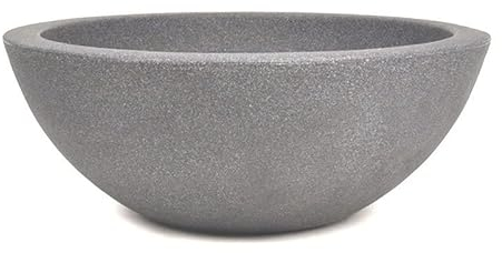 Kölle Pflanzschale Leila grau, Ø 52 cm x H20 cm, Erdvol. 24 l