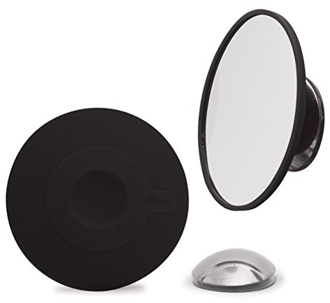 Bosign Cosmetic Mirror 15 x Magnification with Magnetic Extension Bar, Black