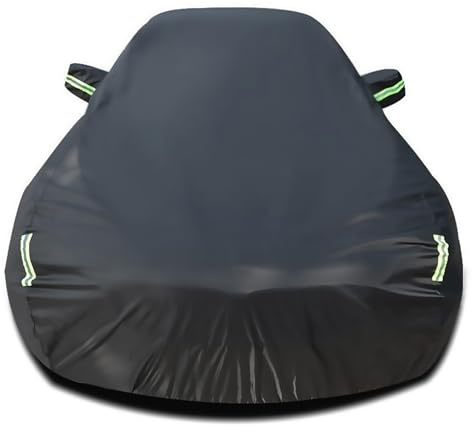 SjYsXm Bilöverdrag kompatibel med Ford Mustang[1965-1973/1994-2022] GT/Boss 302/Shelby/EcoBoost/Mach 1/Bullitt, vattentätt alla väder helbilöverdrag vindtätt andningsbart utomhus inomhusskydd