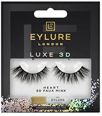 Eylure Luxe Faux Mink Heart False Lashes