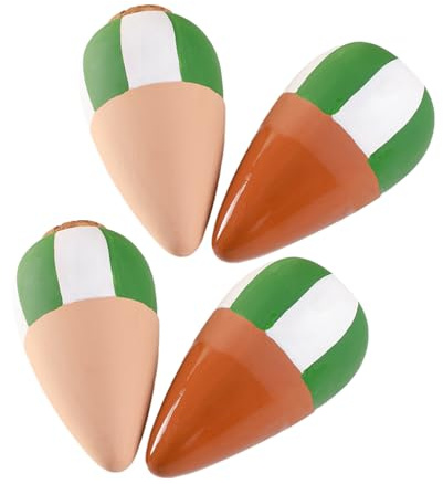 Byuexhp Lot de 4 pointes d'irrigation automatiques pour à libération lente - Boules d'irrigation en terre cuite pour - Pour orchidées de lierre, balcon, terrasse, appartement, bureau