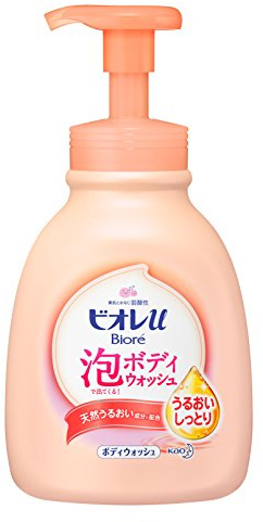 Biore U Bubble Body Wash 600ml - Moisture