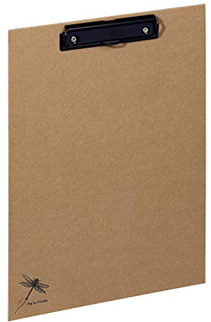 Pagna Klemmbrett A4 Pur, stabiler Rücken, mit Kraftpapier überzogen