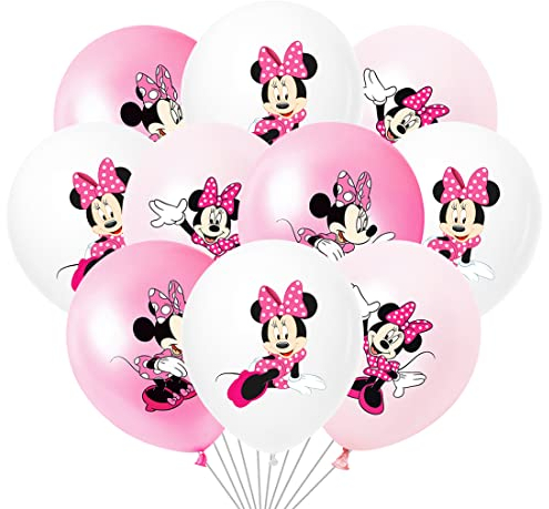 Luftballons Geburtstag Dekoration Set, 36Pcs Latexballon Rosa, Party Themed Supplies, Kindergeburtstag Deko Ballons Jungen Mädchen
