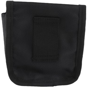 KIMISS Buceo de Tela Oxford, Bolsa de Almacenamiento de Pesas, Bolsillo con GAV con Tasche, Hebilla de Liberación Rápida de Repuesto para Buceo, Negro