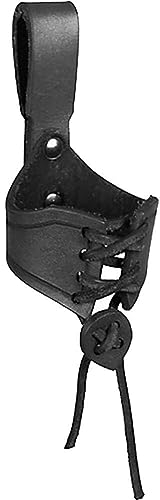 Luxylei Porta Custodia in Pelle per Corno Bere Vichingo Porta Tazza Vichinga Manica per Tazza in Corno Cintura per Fondina per Birra Cintura per Boccale per Boccale Attacco Medievale