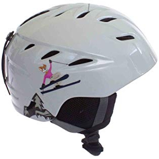 Crivit Sports Damen/Herren Skihelm/Snowboardhelm - Extraleicht Weiß XS 52-54cm