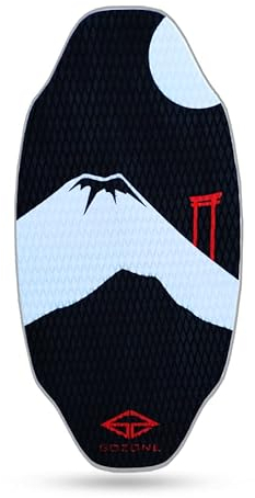 Skimboard GoZone Hiro Black/White HPL + EVA