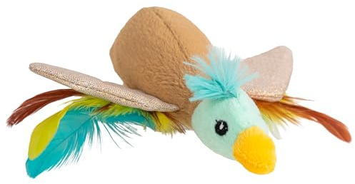 Catstages Flapperz Duck Plush Juguete Interactivo para Gatos con Hierba gatera