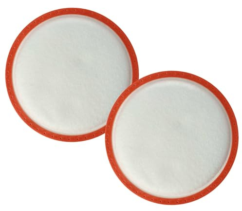 vhbw 2x Vormotorfilter kompatibel mit Dirt Devil Rebel DD5551-0, DD5551-1, DD5510-8, DD5510-9 Staubsauger - Motorschutzfilter