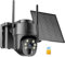 KKB 4G LTE Überwachungskamera Aussen mit SIM Karte 2K PTZ Kabellos Solar Kamera Überwachung Ohne WLAN mit Farb-Nachtsicht, 355°/90° Schwenkbar, PIR Bewegungsmelder, 2-Wege-Audio, IP65 Wasserdicht