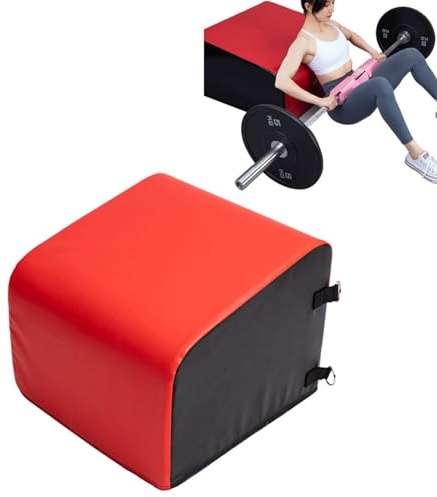 Taka Neko Hip Thrust Box, Panca Multifunzionale per L'allenamento dei Glutei con Design della Maniglia, Booty Sprout, Step Up, Flessioni, Box Squat E Sollevamento Pesi