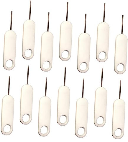 SKISUNO Estrattore Sim 20 Pezzi Spillo per Apertura Sim e Rimozione Chip Smartphone Strumenti Espulsori Compatibili Tutti i Modelli di Telefoni