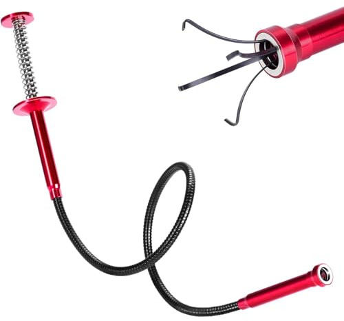 Greluma Ramasse ordures Flexible à Griffe avec Bras d'extension Lumineux à LED. Outil de ramassage magnétique, pour Hommes, bricoleurs, pères, Maris, Petits Amis, Femmes.