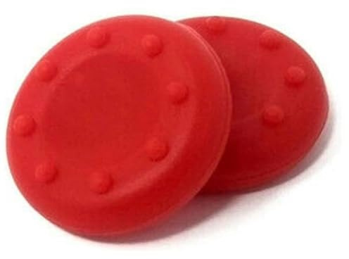Grips Joystick für PS4 Playstation 4 3 2 Gummi Xbox One 360 PS3 PS2 X S Rot