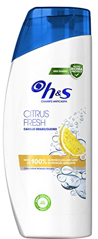 H&S Citrus Fresh Anti-Schuppen-Shampoo, bis zu 100% Schuppenschutz für Haar und Kopfhaut, klinisch getestet, dermatologisch getestet, 600 ml