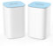WAVLINK Wi-Fi Wireless LAN Router MU-MIMO Tri-band 11ac AC3000 1733+867+400Mbps with 8 Powerful Antennas Gigabit Ethernet Ports Unique Touch Link Function