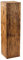 Decorativo Colonna rustica, decorazione in tronco d’albero, colonna per fiori, design senza tempo, stabile e durevole, noce, 110x30x30 cm