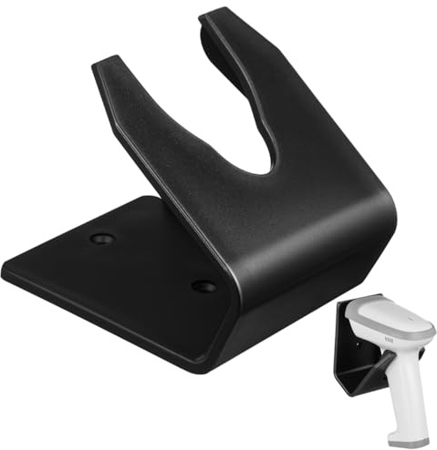 WEKADRIN Handscanner Barcode Scanner Halterung Stabile Halterung für Handheld Scanner für Kabelgebundenes Gerät Büro Lager Logistik Bibliothek Einsatz