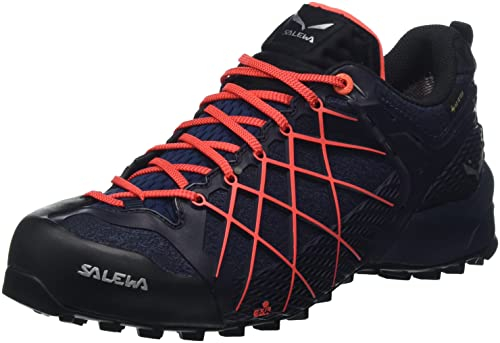 SALEWA, Wildfire Gore-Tex Damen Zustiegsschuhe, Grau/Rot, 36.5