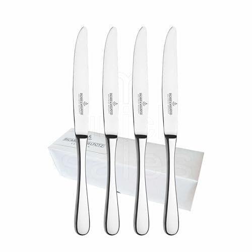 Lot de 4 couteaux à dessert à manche creux de la série Charisma de Picard & Wielpütz