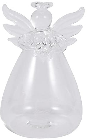 Asyduey Beten Kristall Transparente Glas Vase Blumenbehaelter Hydroponik Behaelter Zuhause Dekorationen