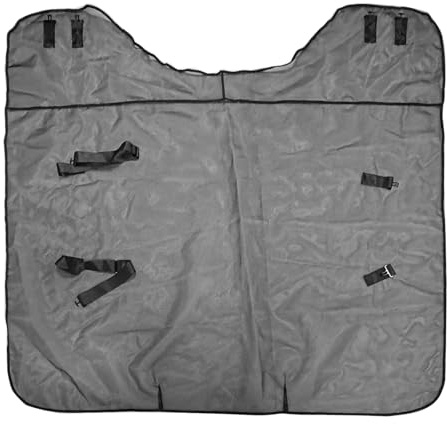 Xanorrg Couvertures De Protection du Ventre Cheval Feuille Contre Les Mouches Filet pour l'abdomen Couverture en Maille pour l'abdomen