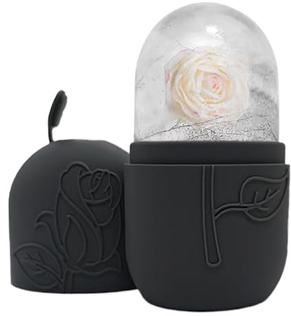 Rouleau Cryothérapie Facial - Relaxation Musculaire, Réduit Les Poches Cutanées, Silicone Premium, Tout Public, Spa Maison, Santé & Bien-être