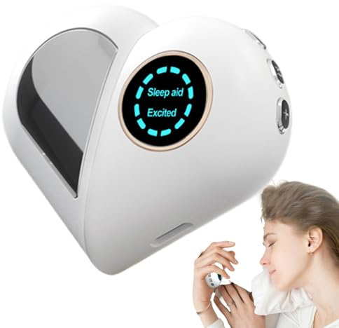 Dispositivo per l' del sonno: strumento per il sonno profondo, strumento per il rilassamento | Macchina per aiutare a dormire, con componente a impulsi a microcorrente, per selezionare la calma,