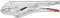 Knipex Grip Pliers galvanized 250 mm (self-service card/blister) 41 04 250 SB