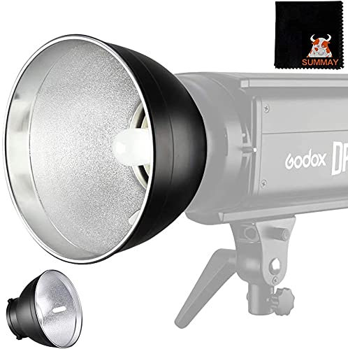 GODOX Réflecteur Standard 7.2 18.5 cm 300W Au-Dessus du Studio Flash Bowens Mount Studio Strobe Light Standard Cover Photomask (Reflector)