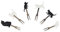 Legami - Set di 6 Forchettine per Aperitivo, Riutilizzabili, Durevoli, Adatte al Finger Food, 3,4x9 cm, Tema Cats
